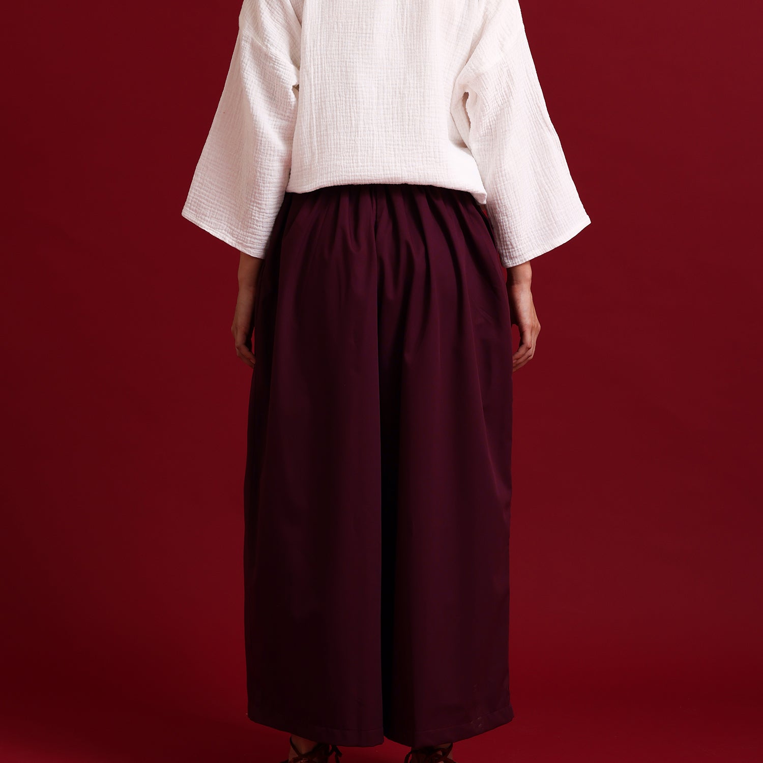 Teduh Pants - Maroon