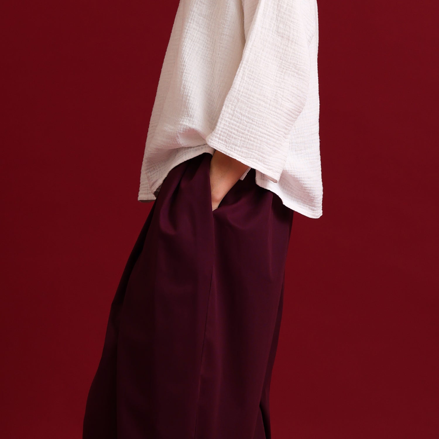 Teduh Pants - Maroon