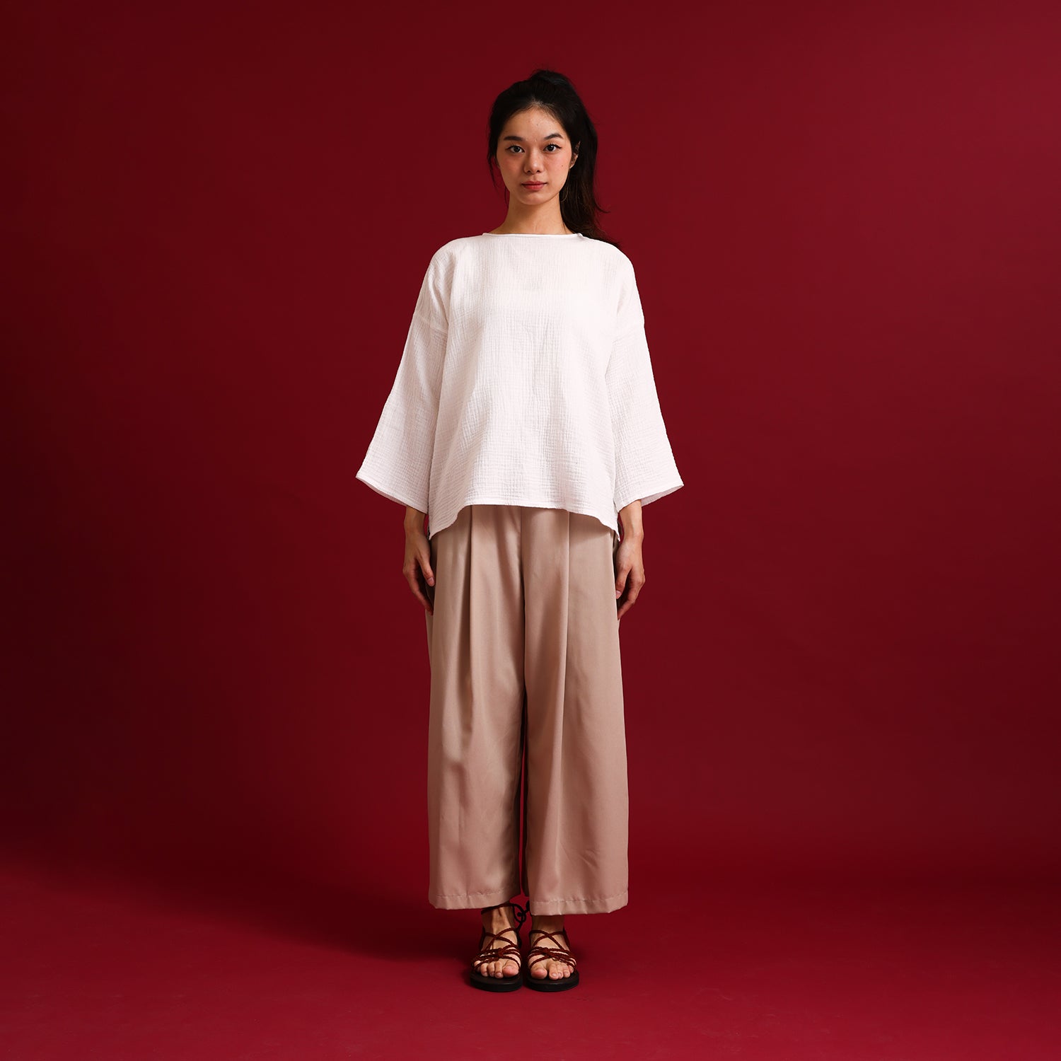 Teduh Pants - Nude