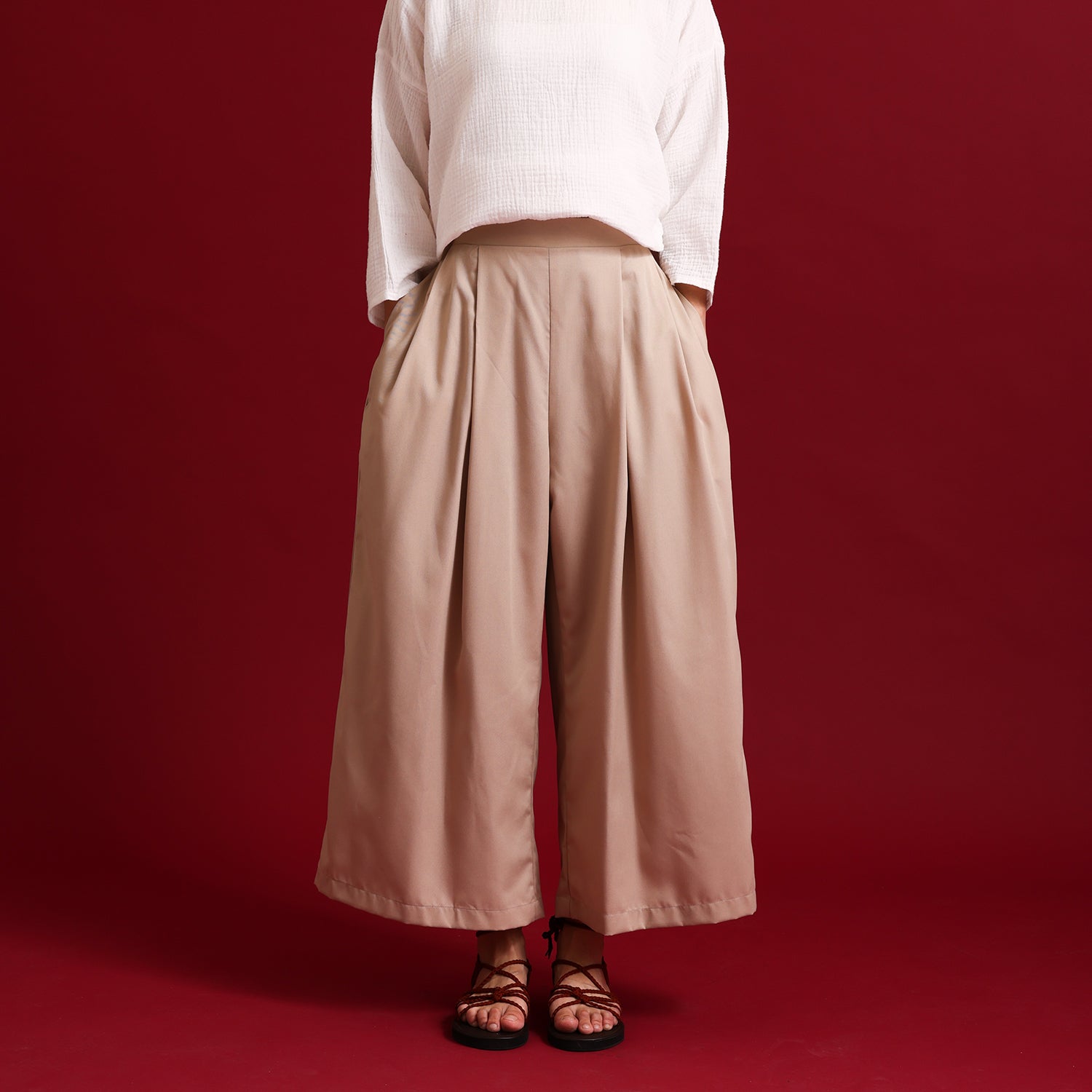 Teduh Pants - Nude