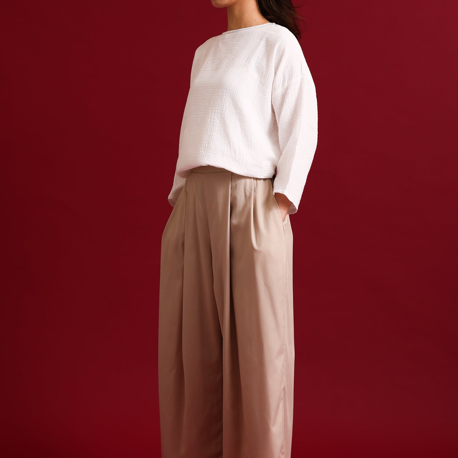 Teduh Pants - Nude