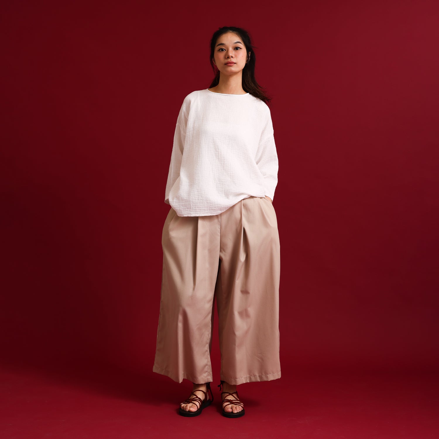 Teduh Pants - Nude