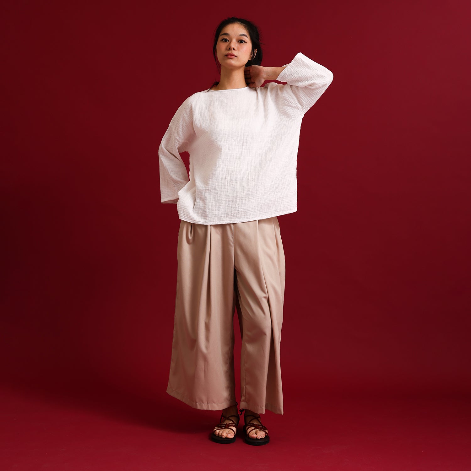 Teduh Pants - Nude