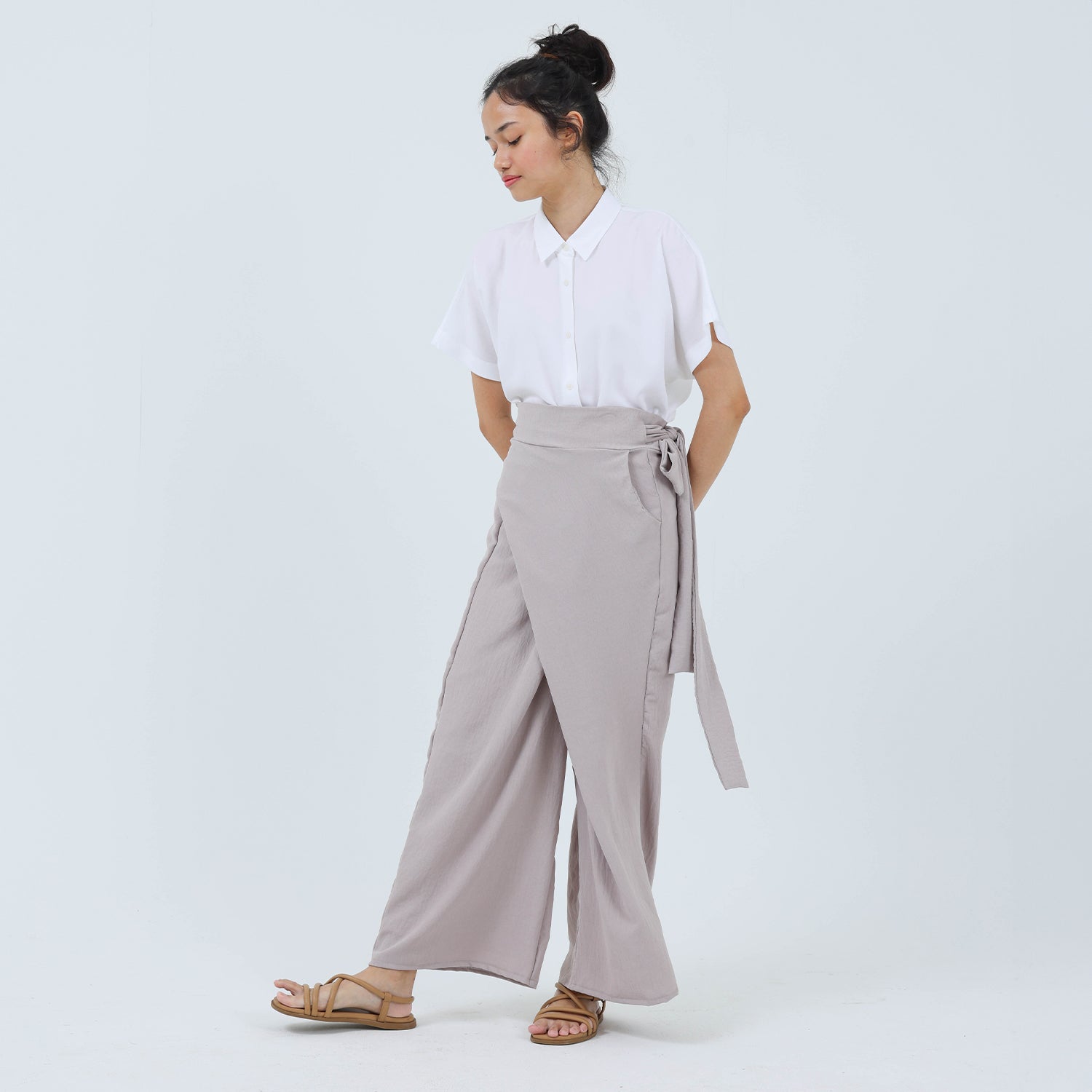 Tenang Pario Pants - Pewter Grey