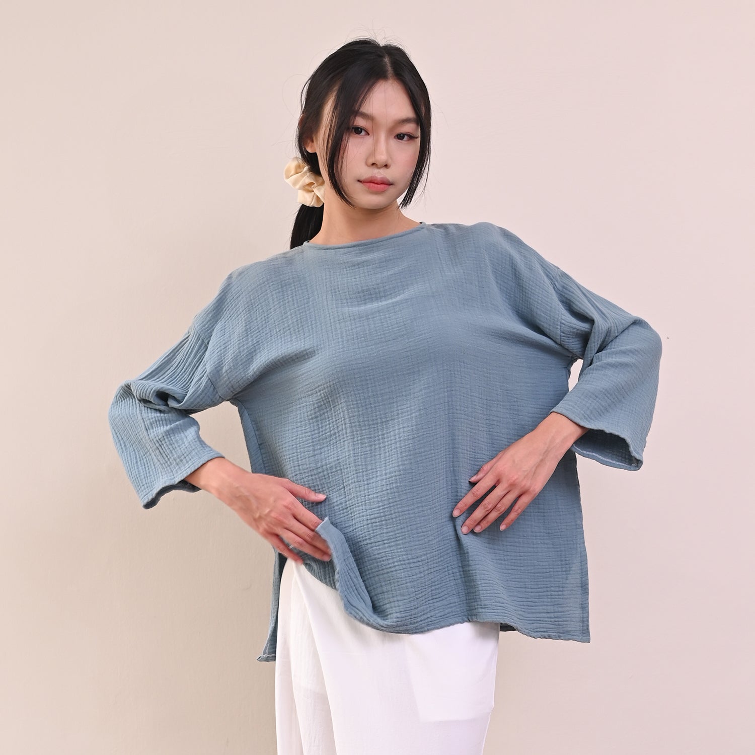 Tenang Top - Baby Blue