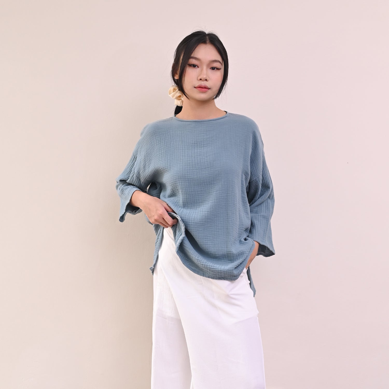 Tenang Top - Baby Blue