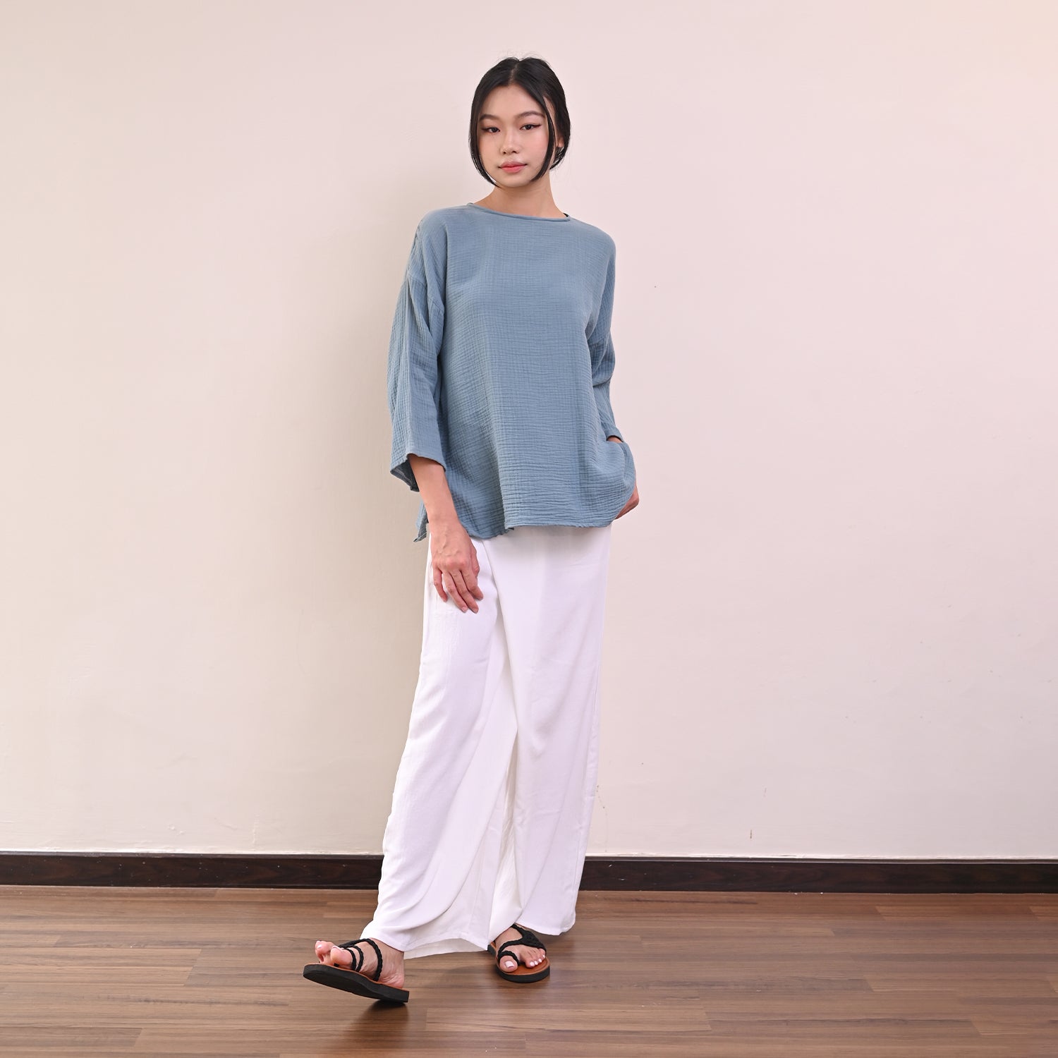 Tenang Top - Baby Blue