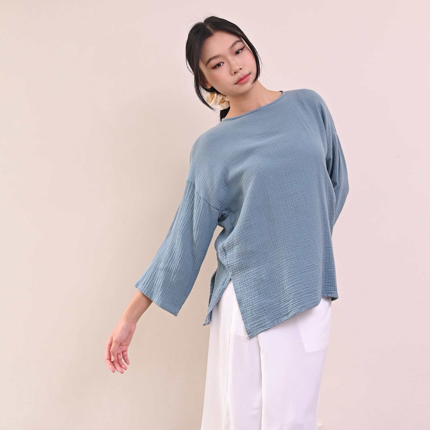 Tenang Top - Baby Blue