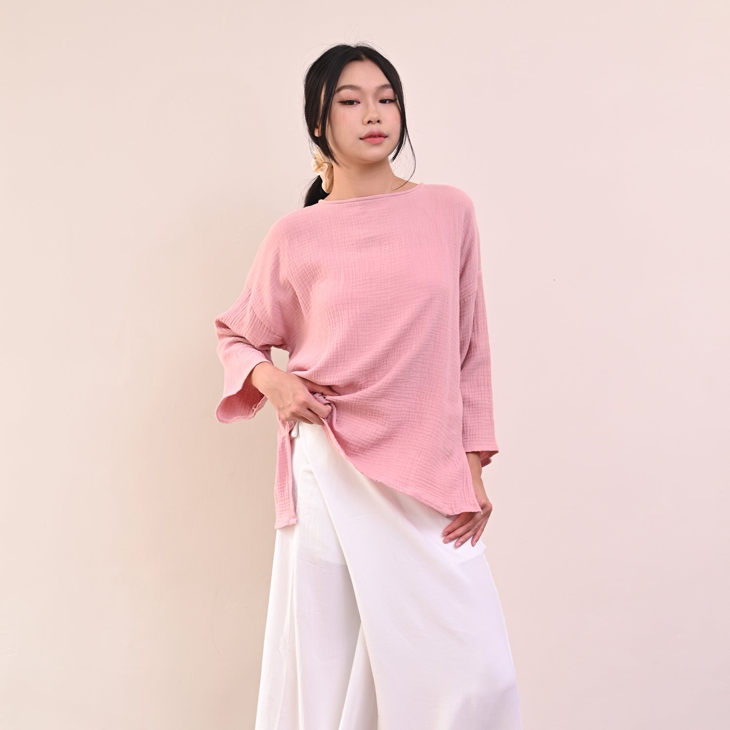 Tenang Top - Baby Pink