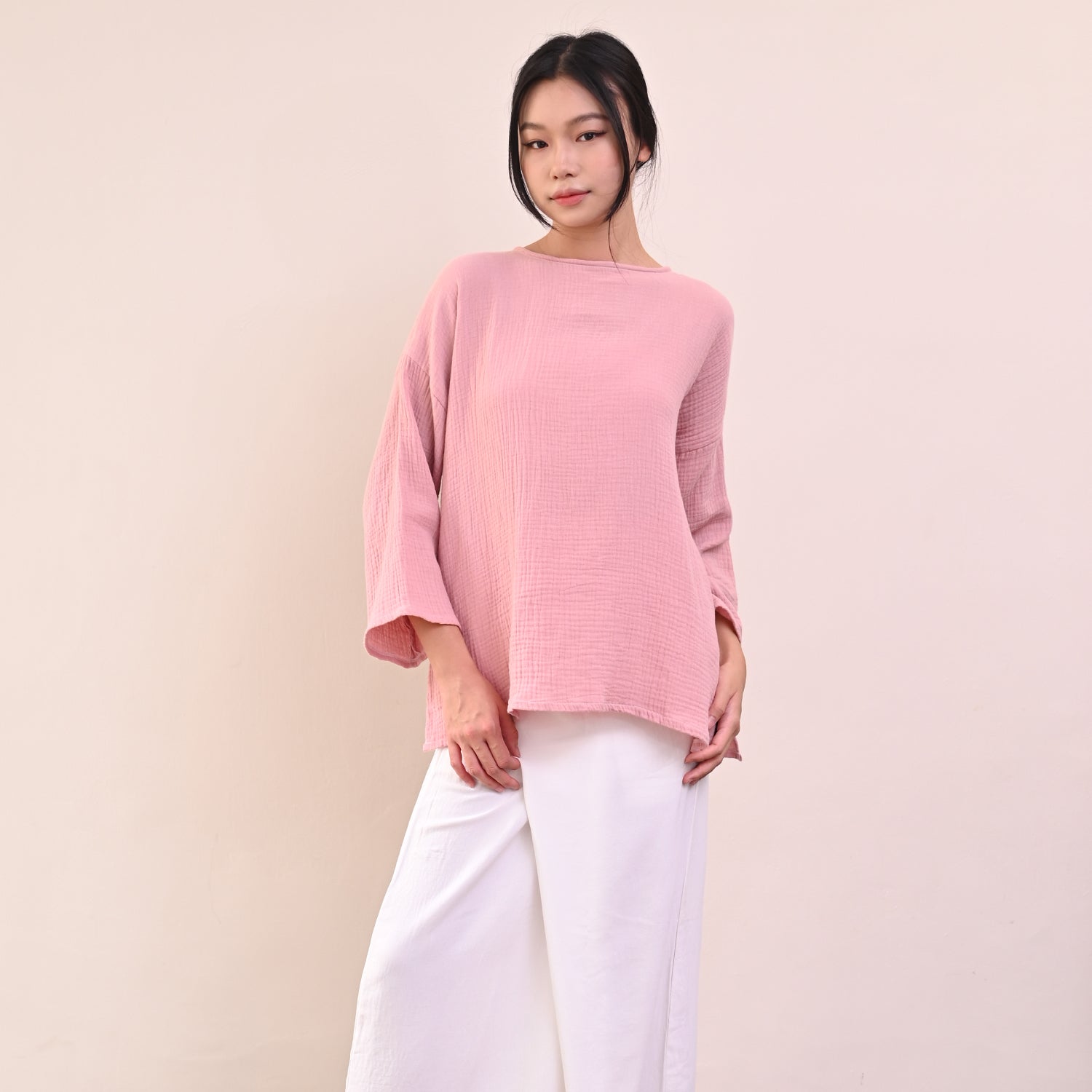 Tenang Top - Baby Pink