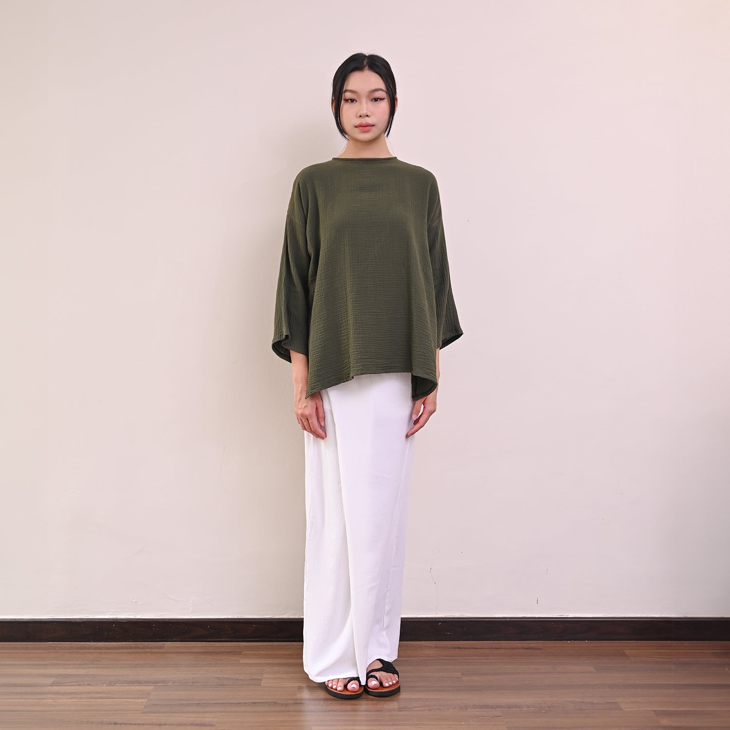 Tenang Top - Olive