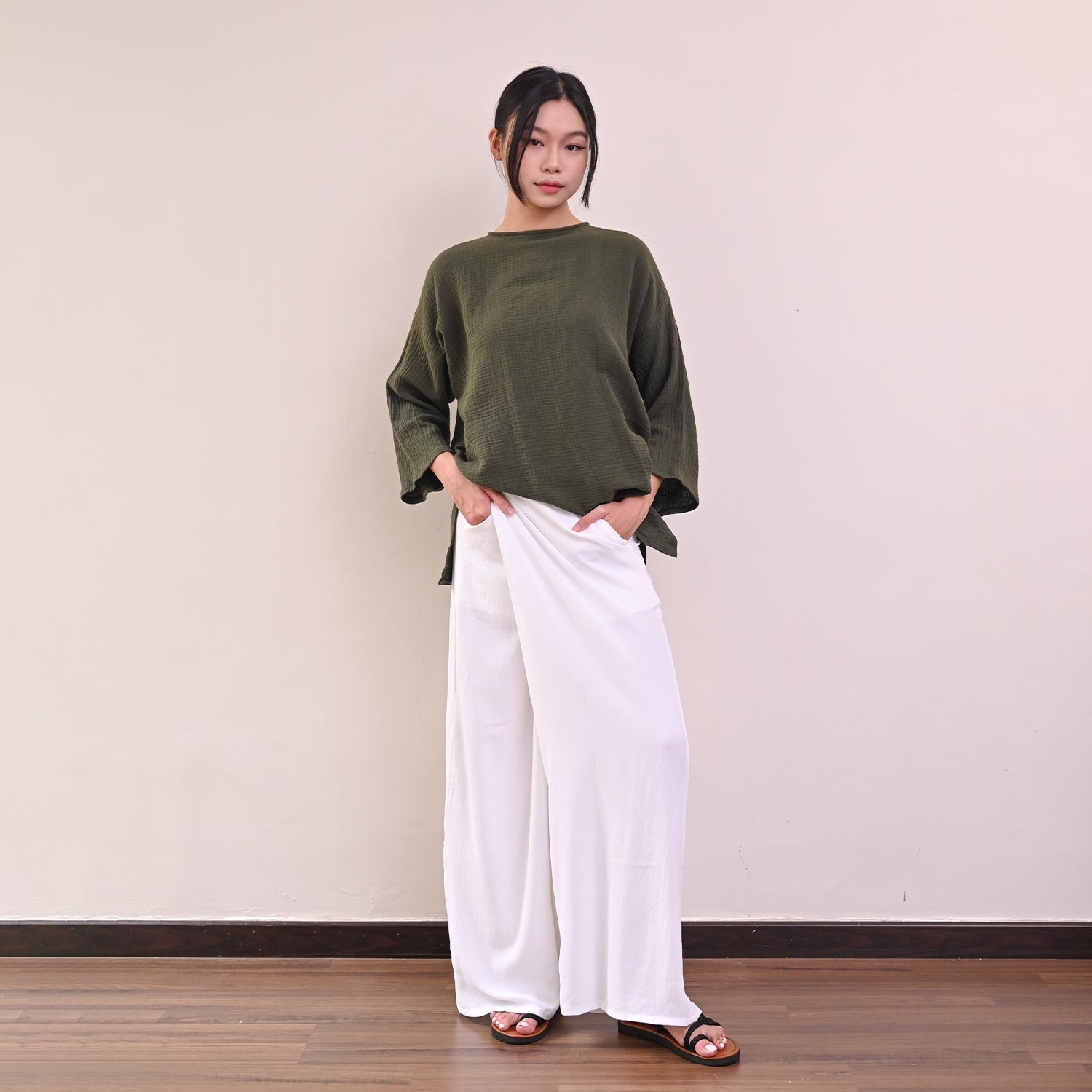 Tenang Top - Olive